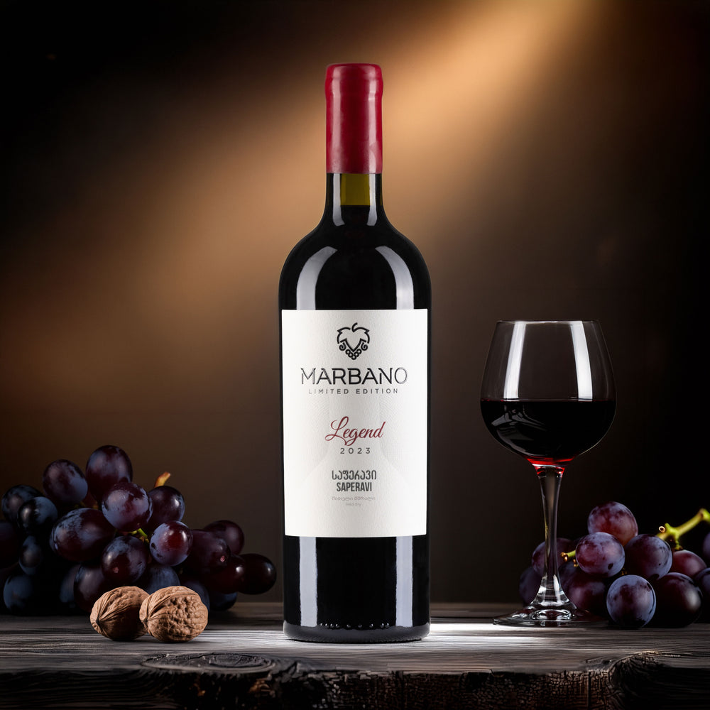 Marbano Saperavi Qvevri Red Dry 2023 - LIMITED EDITION