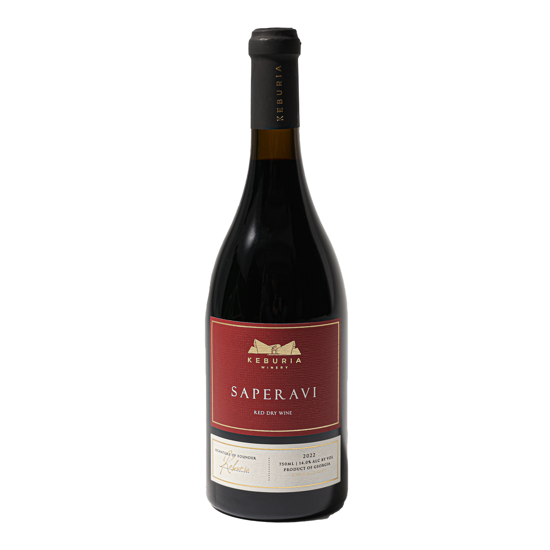 Saperavi Red Dry 2022 - große Flasche
